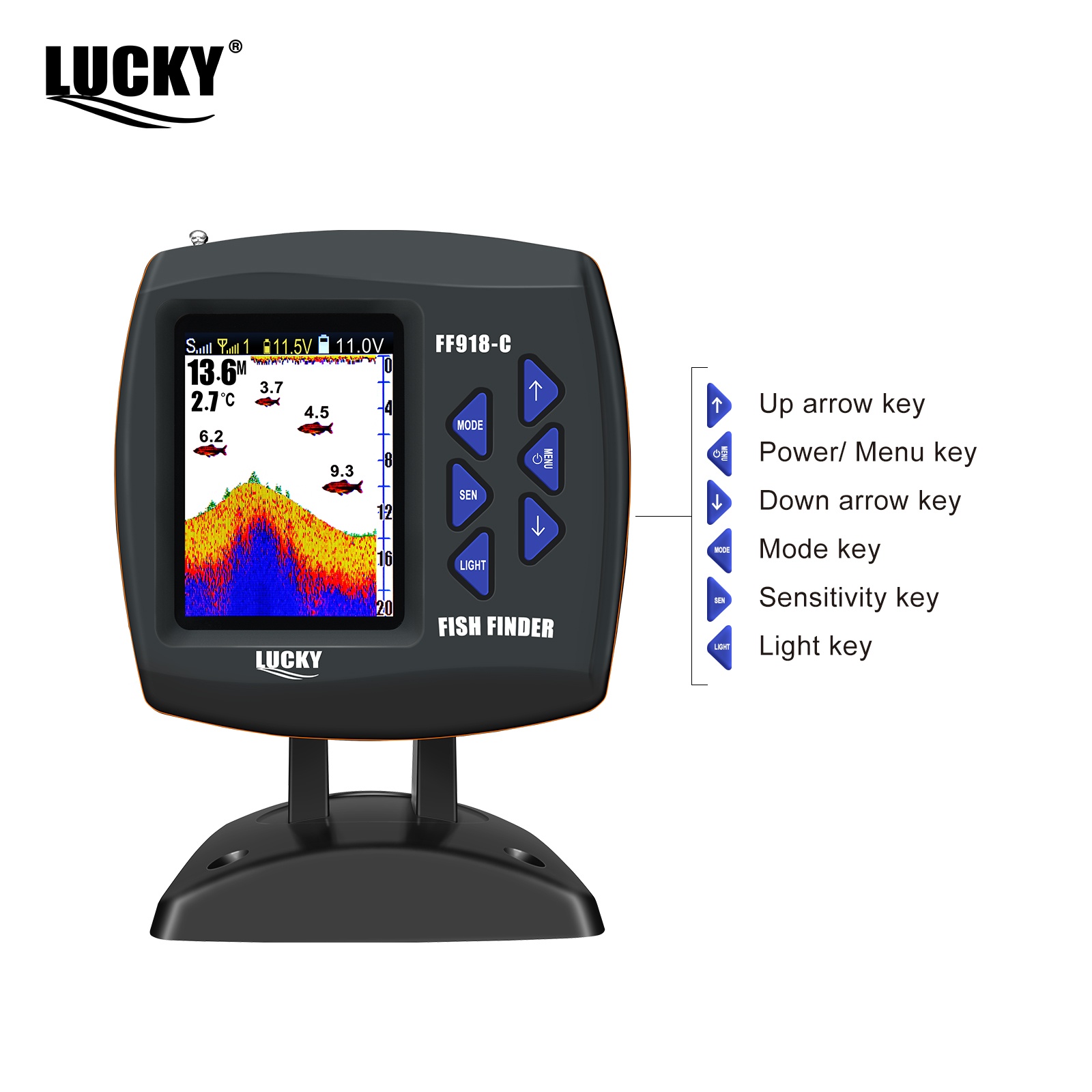 Lucky FF918 Wireless Remote Co - Fish Finder Portable ulasan dan harga