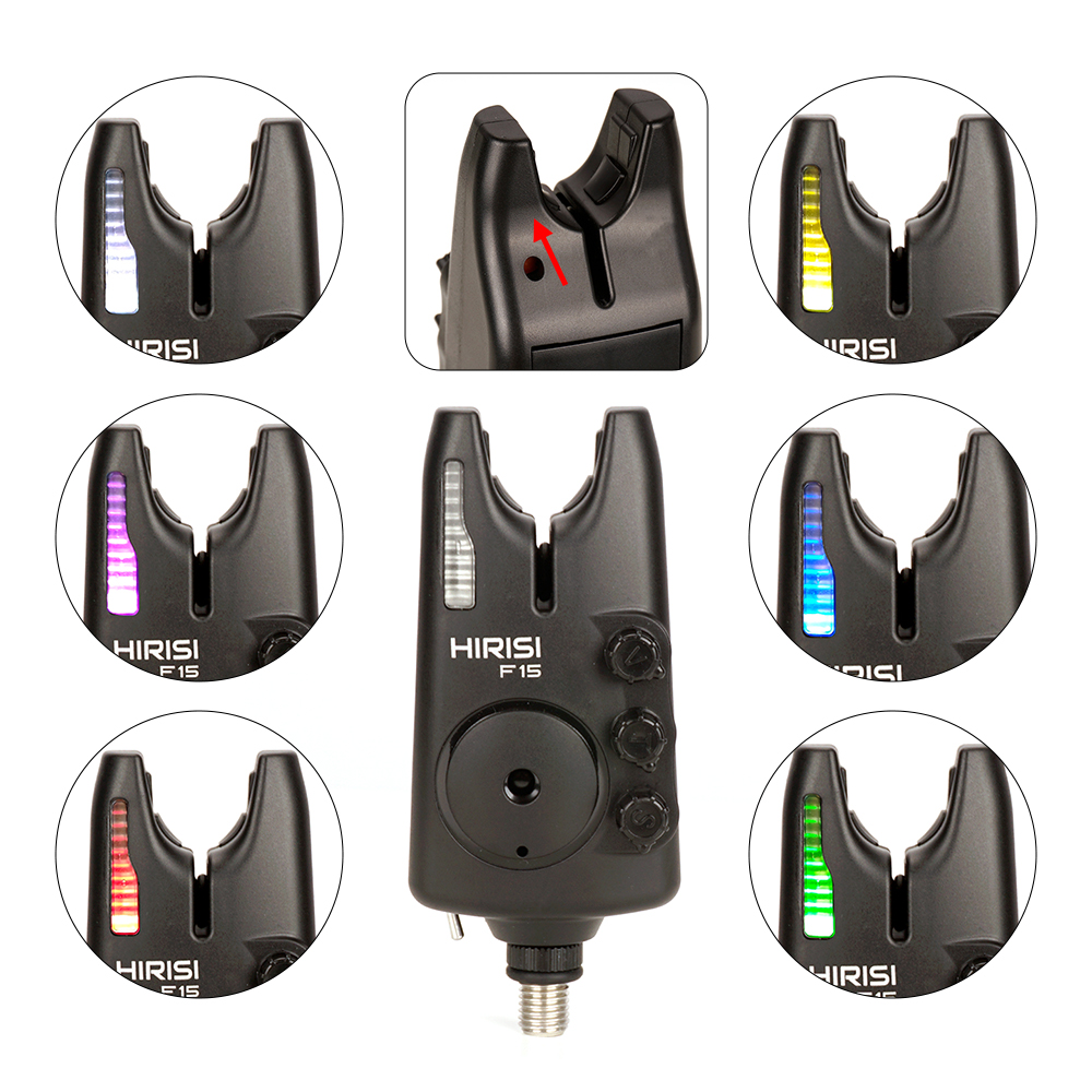 Hirisi F15-4 Wireless Carp Fis - Bite Indicator ulasan dan harga