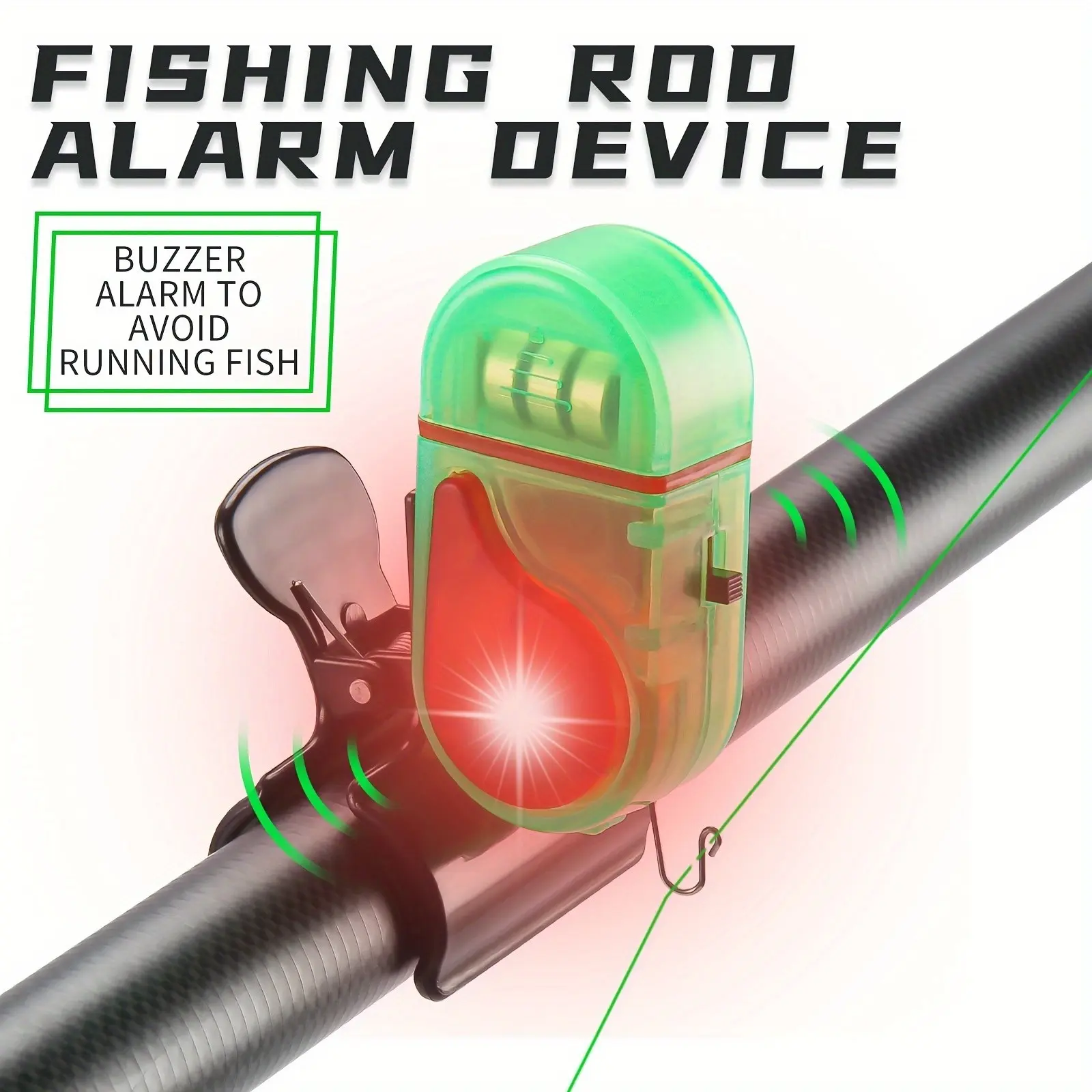 2PCS LED Fishing Bite Alarm, 2 - Bite Indicator ulasan dan harga
