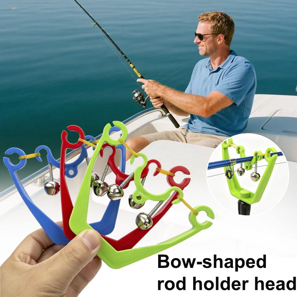 Bow Shaped Fishing Rod Holder  - Bite Indicator ulasan dan harga
